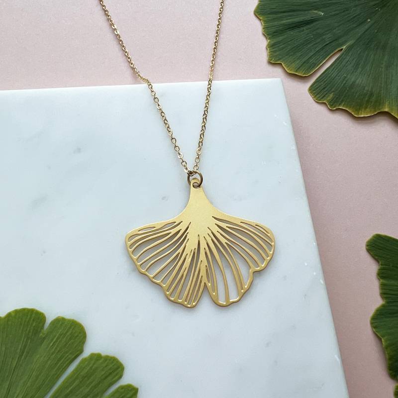 Gold Gingko Blatt Anhänger - Weihnachtsgeschenk Geschenk Für Pflanzenliebhaber Sie Goldblatt Halskette Pflanzenschmuck Gold Gingko Blatt Anhänger - Weihnachtsgeschenk Geschenk Für Pflanzenliebhaber Sie Goldblatt Halskette Pflanzenschmuck von MicaPeet