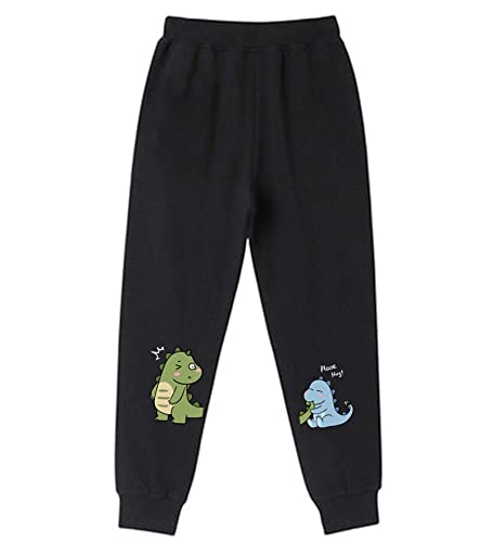 Micaxili King Und Queen Hosen Partnerlook PäRchen Jogginghose Sporthose Herren Lang Sweatpants Damen Paar Geschenke 1 Stück(Black-M) von Micaxili