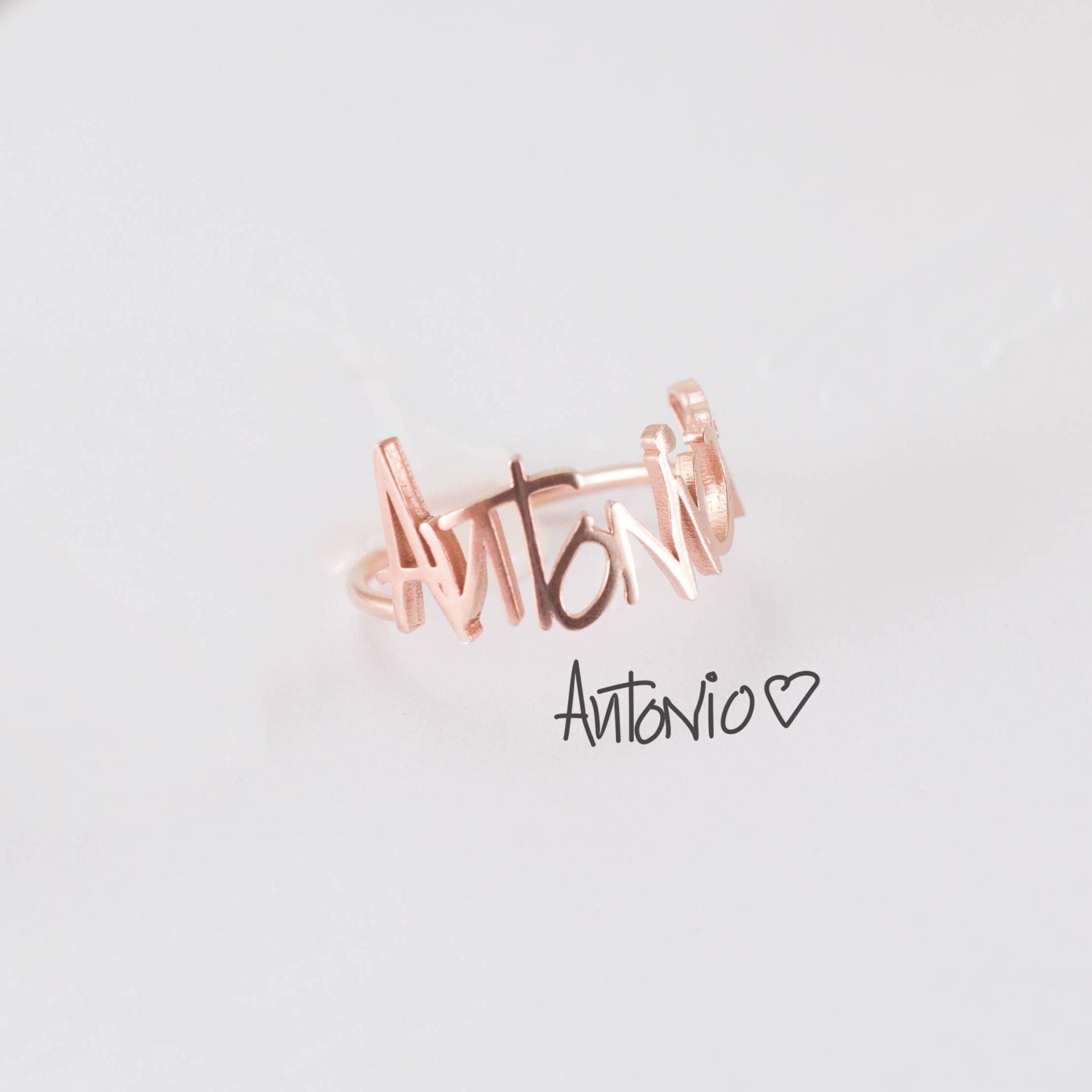 Personalisierter Ring - Erinnerungsstück in Sterling Silber Erinnerungsringe Brautjungfer Geschenk Mutter Personalisierter Ring - Erinnerungsstück in Sterling Silber Erinnerungsringe Brautjungfer Geschenk Mutter von MichPersonalized