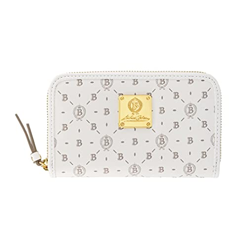 Michael Beheim Damen Michael Beheim Reisezubeh r Brieftasche, Printed White, M EU von Michael Beheim