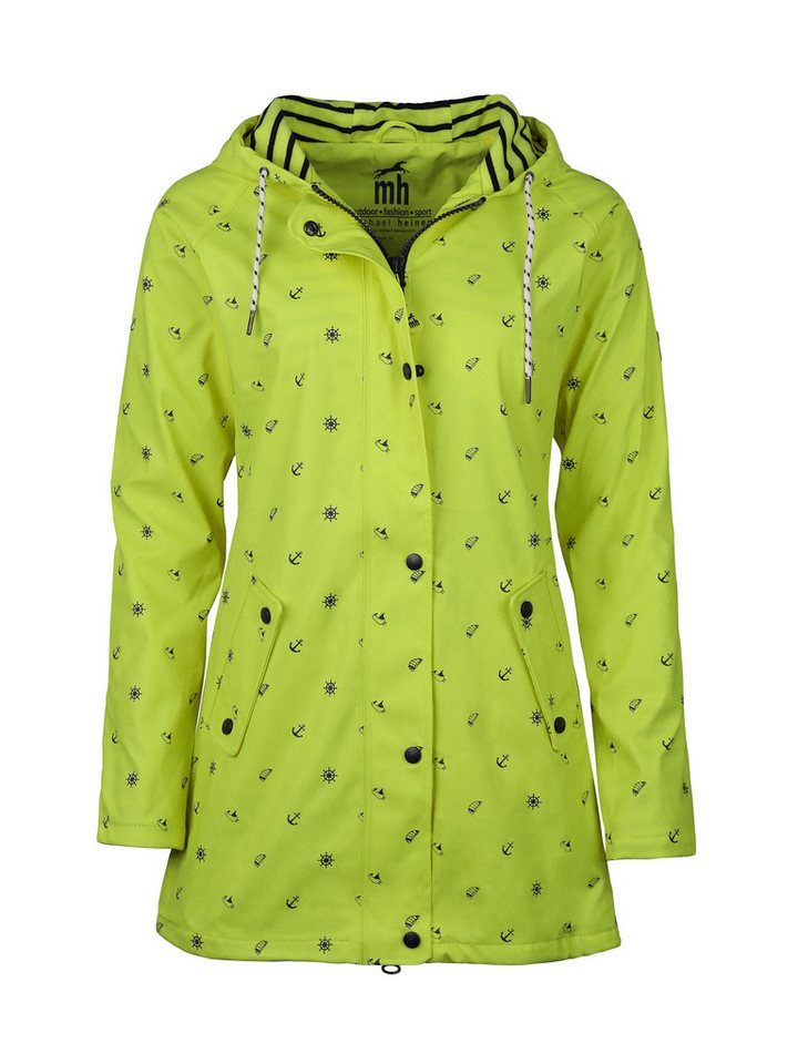 Michael Heinen Regenjacke Damen Jersey-Futter, winddicht, wetterfest von Michael Heinen