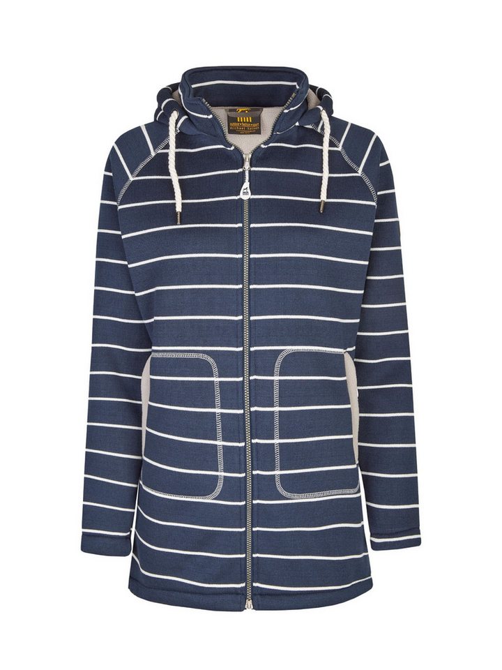 Michael Heinen Strickfleecejacke Damen Strickfleecemantel (1-St) von Michael Heinen