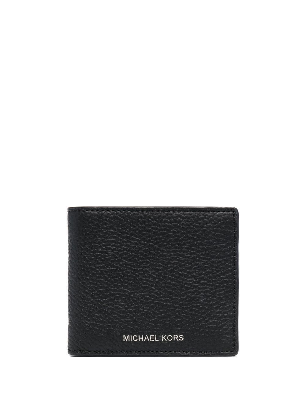 Michael Michael Kors Portemonnaie aus strukturiertem Leder - Schwarz von Michael Michael Kors