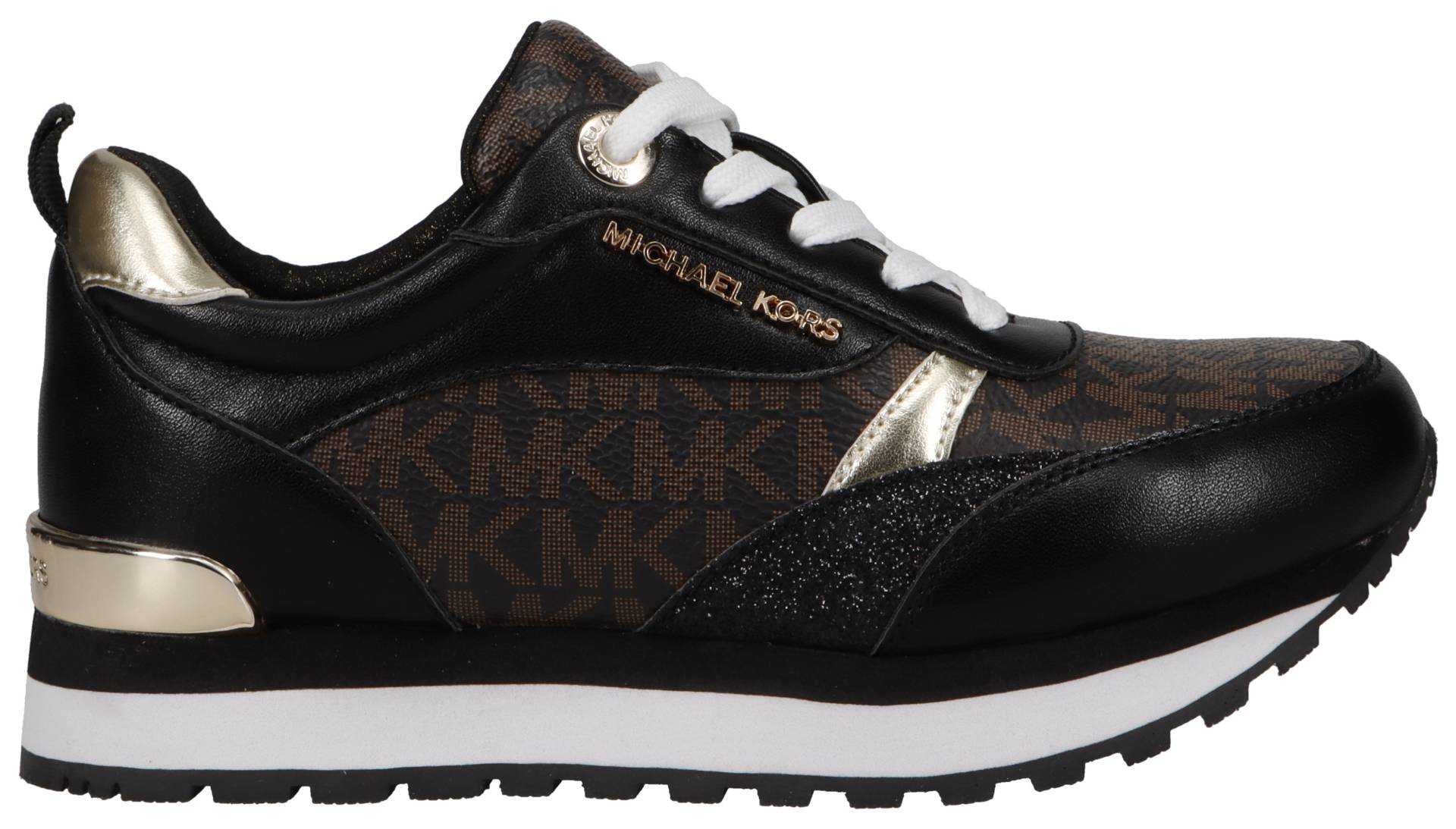 MICHAEL KORS KIDS Sneaker "BILLIE DORIAN", mit goldfarbenen Details, Freizeitschuh, Halbschuh, Schnürschuh von Michael Kors Kids