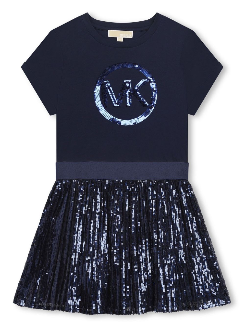 Michael Kors Kids Ausgestelltes Kleid mit Pailletten - Blau von Michael Kors Kids