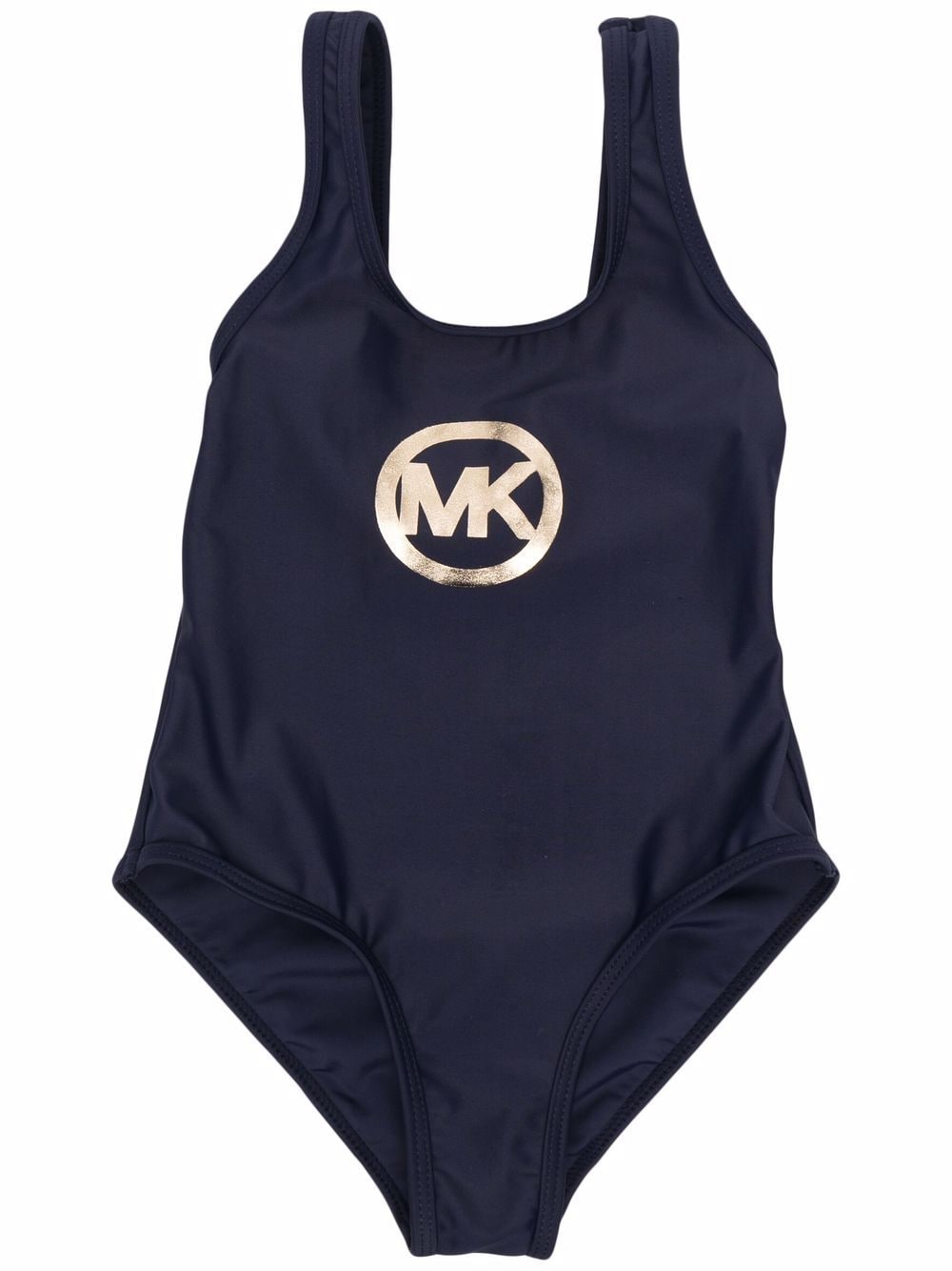 Michael Kors Kids Badeanzug mit Logo-Print - Blau von Michael Kors Kids