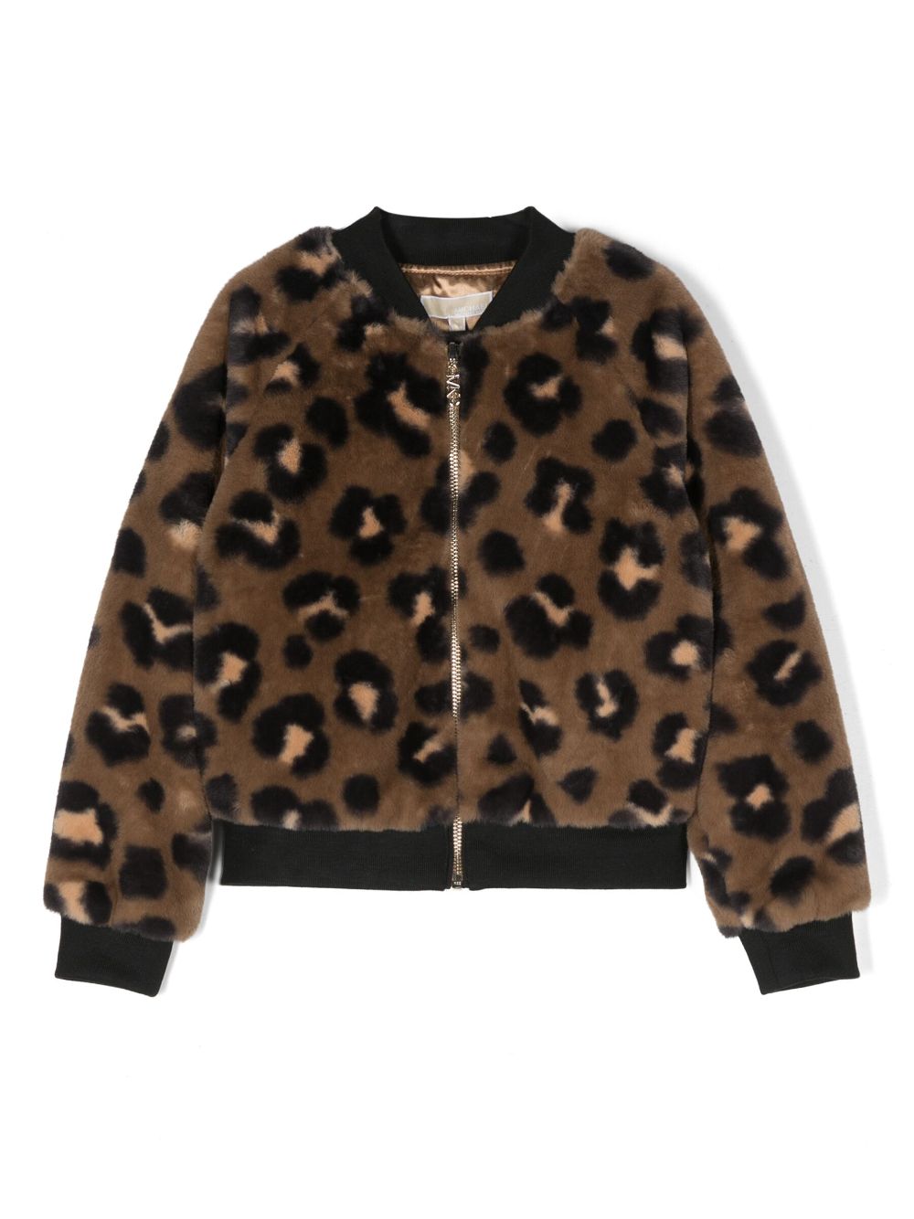 Michael Kors Kids Bomberjacke mit Animal-Print - Braun von Michael Kors Kids