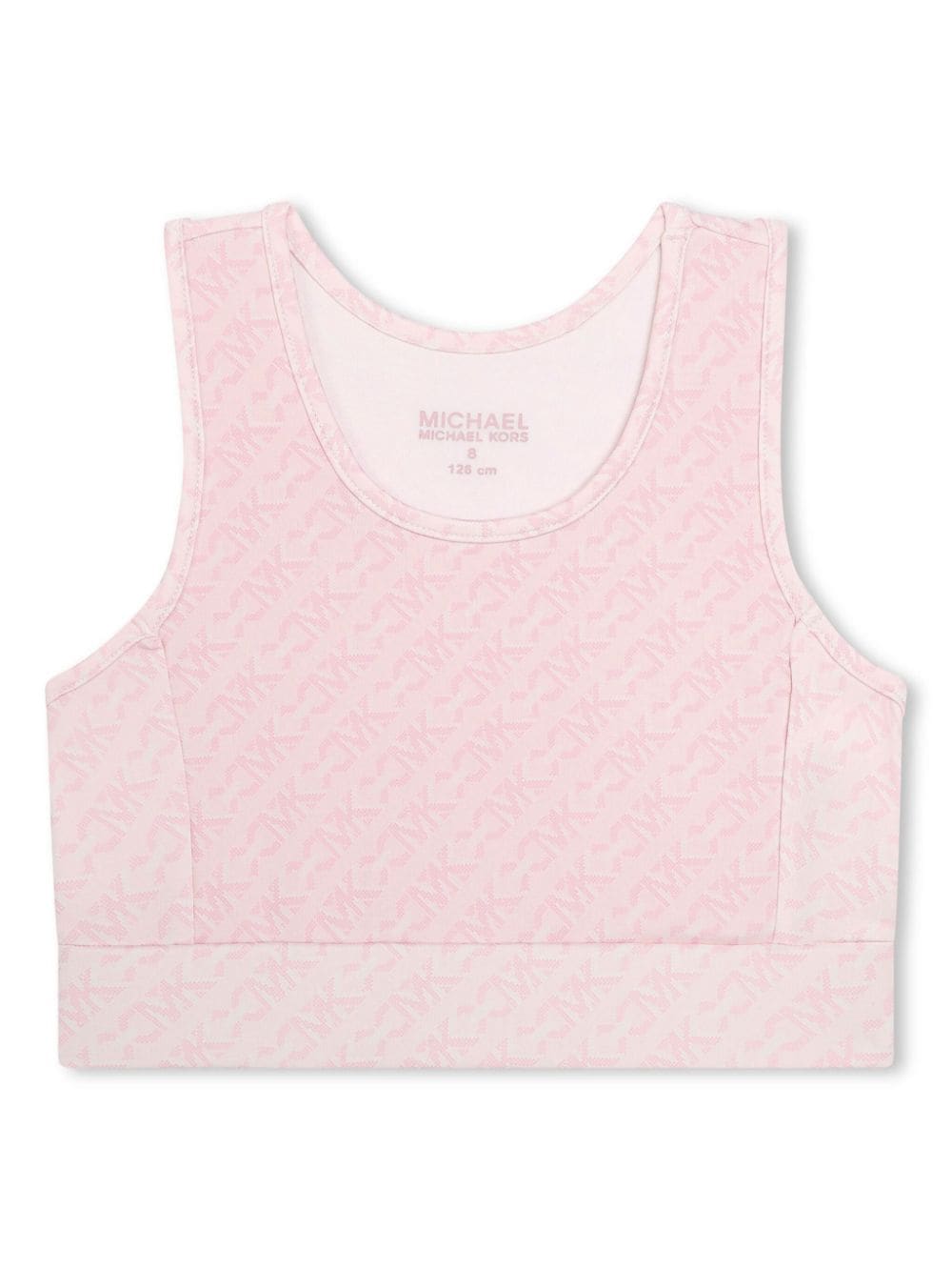 Michael Kors Kids Cropped-Top mit Monogrammmuster - Rosa von Michael Kors Kids