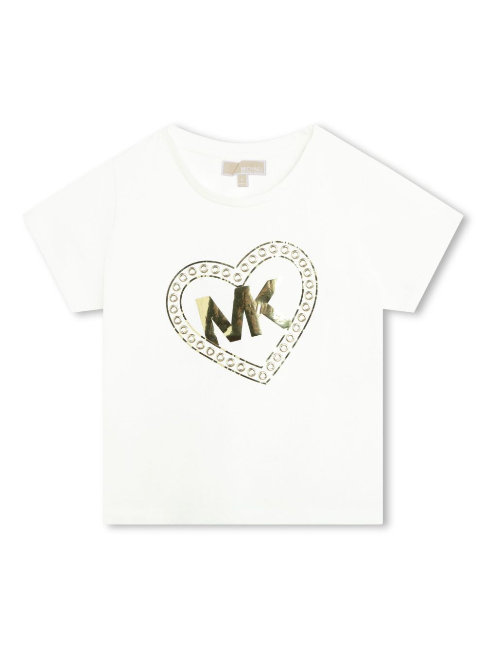 Michael Kors Kids T-Shirt mit Herz-Print - Weiß von Michael Kors Kids