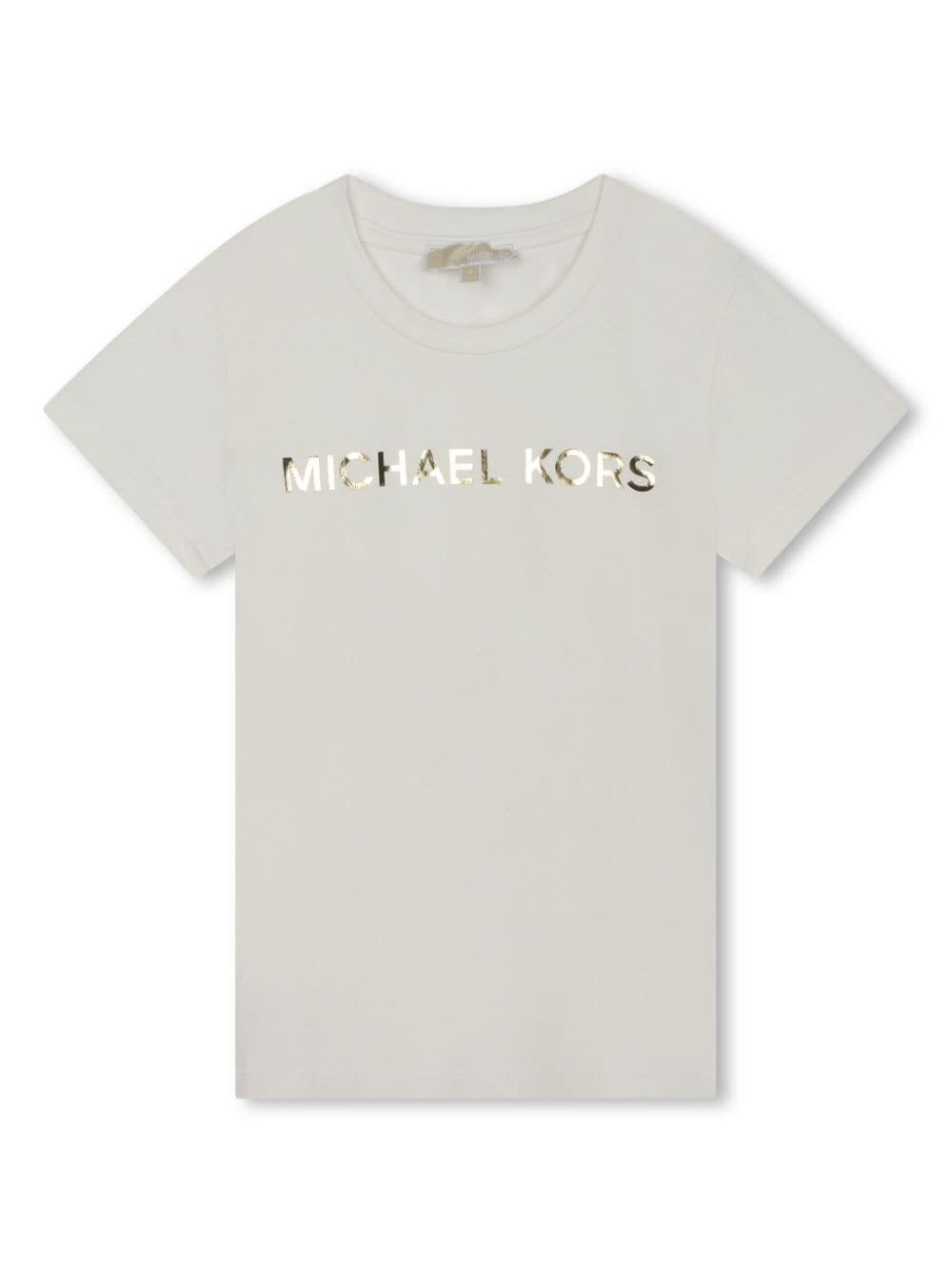 Michael Kors Kids T-Shirt mit Logo-Print - Weiß von Michael Kors Kids