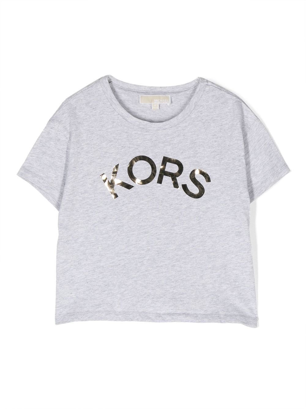 Michael Kors Kids T-Shirt mit Logo-Print - Grau von Michael Kors Kids