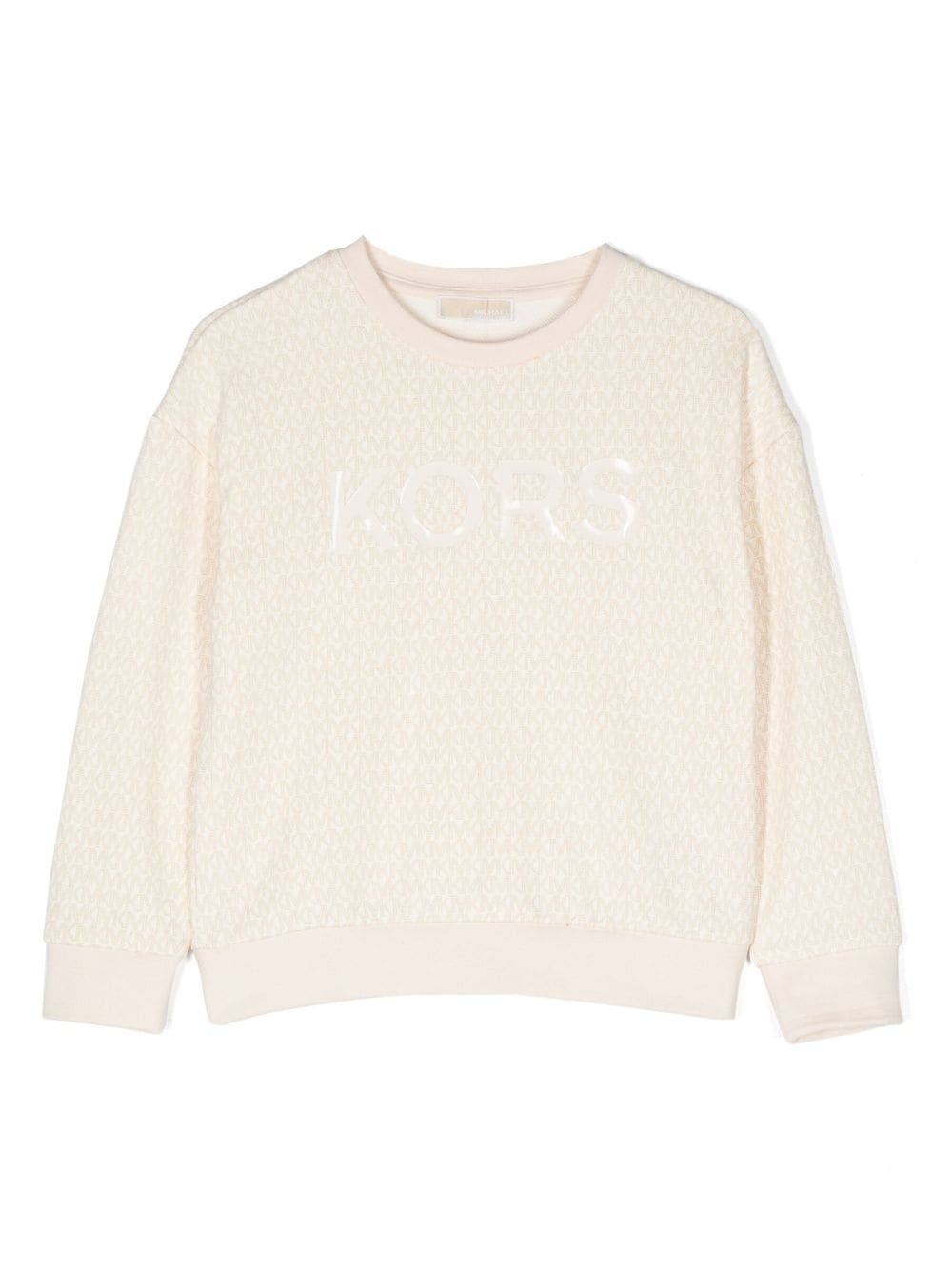 Michael Kors Kids Sweatshirt mit Logo-Print - Nude von Michael Kors Kids