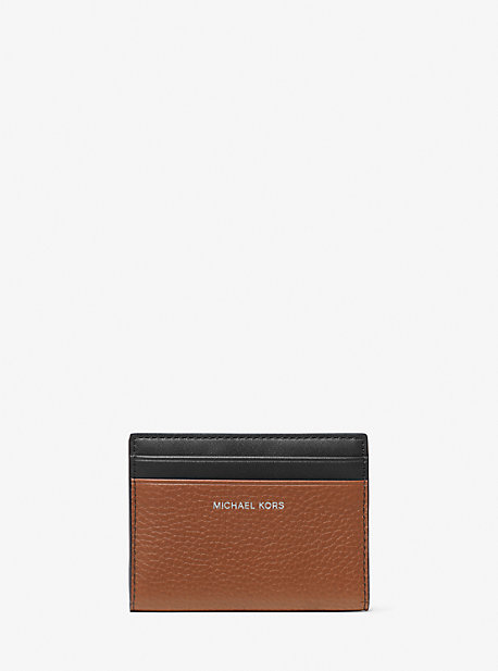 MK Bifold-Brieftasche Hudson Aus Gekrispeltem Leder - Braun - Michael Kors von Michael Kors Mens