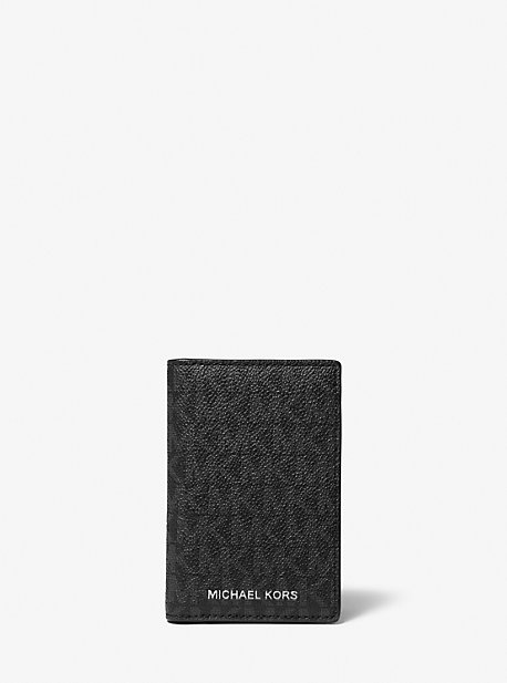 MK Bifold-Kartenetui Hudson Mit Logo - Schwarz - Michael Kors von Michael Kors Mens