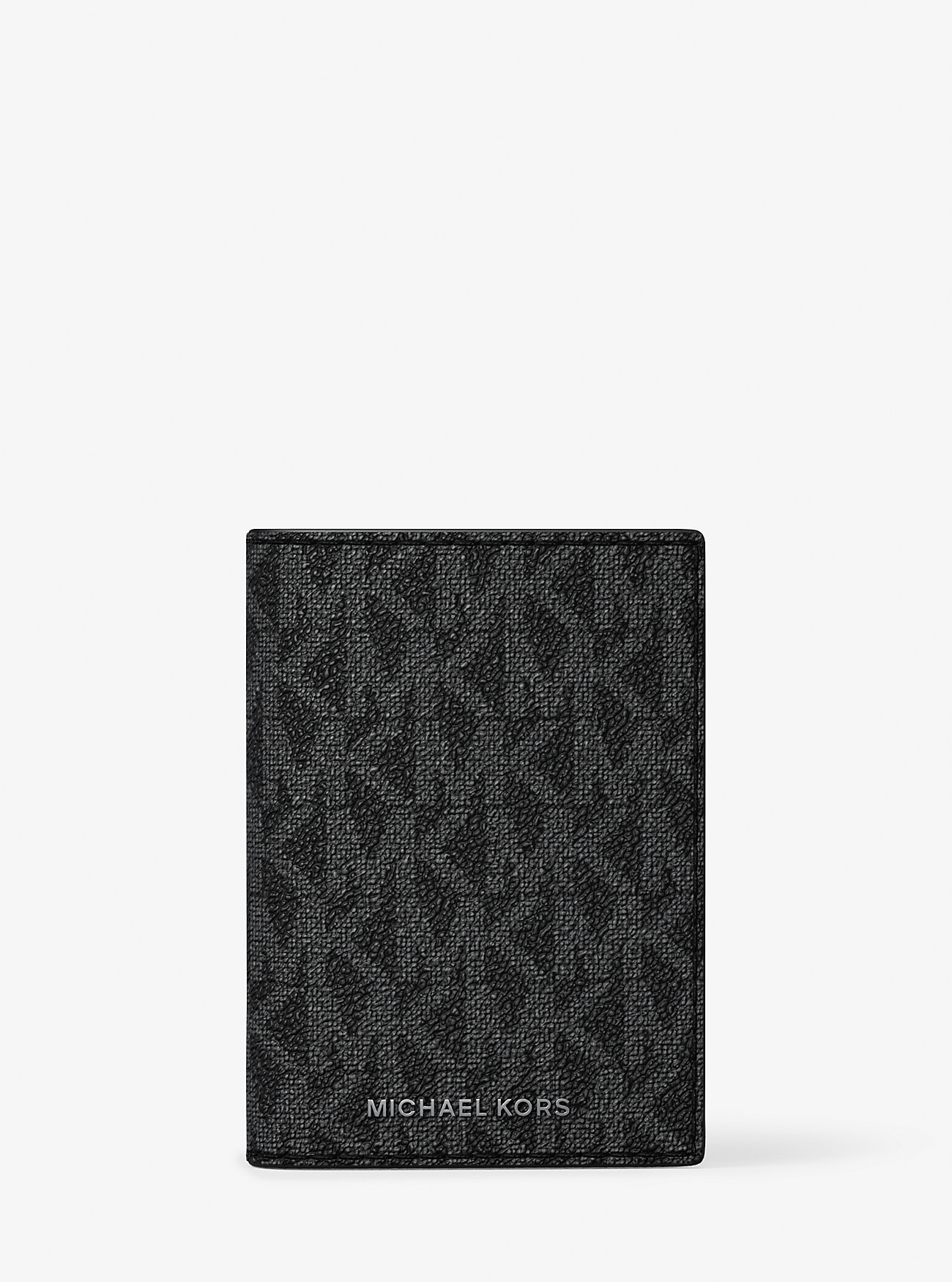 MK Bifold-Kartenetui Hudson Mit Signature-Logomuster - Schwarz - Michael Kors von Michael Kors Mens