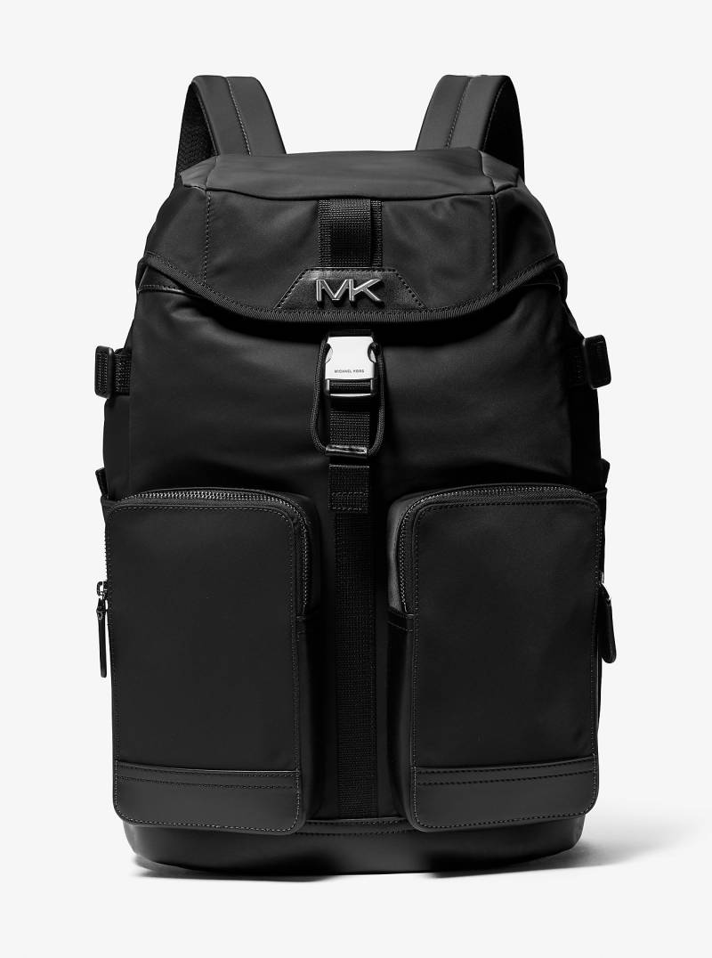 MK Cargo-Rucksack Brooklyn Aus Recyceltem Nylon - Schwarz - Michael Kors MK Cargo-Rucksack Brooklyn Aus Recyceltem Nylon - Schwarz - Michael Kors von Michael Kors Mens