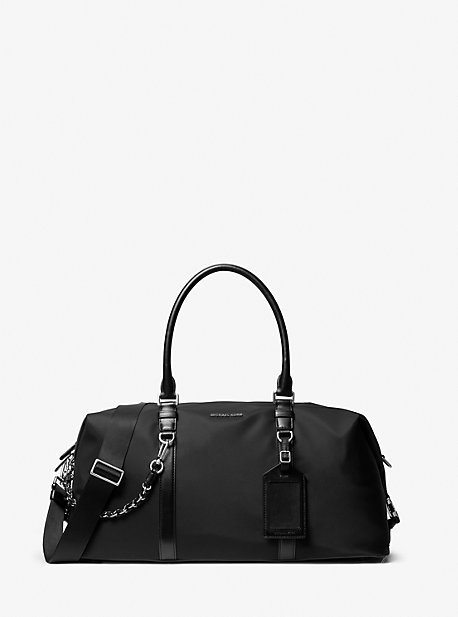 MK Freizeittasche Brooklyn Aus Recyceltem Nylon - Schwarz - Michael Kors von Michael Kors Mens