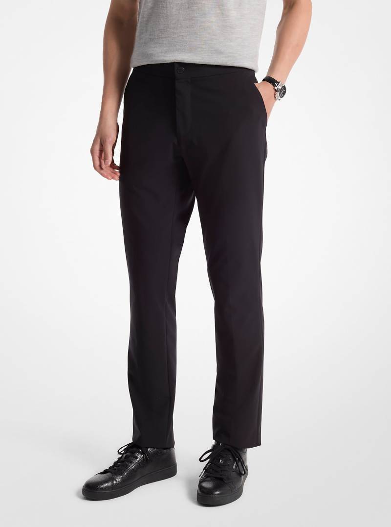 MK Gewebte Funktionshose - Schwarz - Michael Kors von Michael Kors Mens