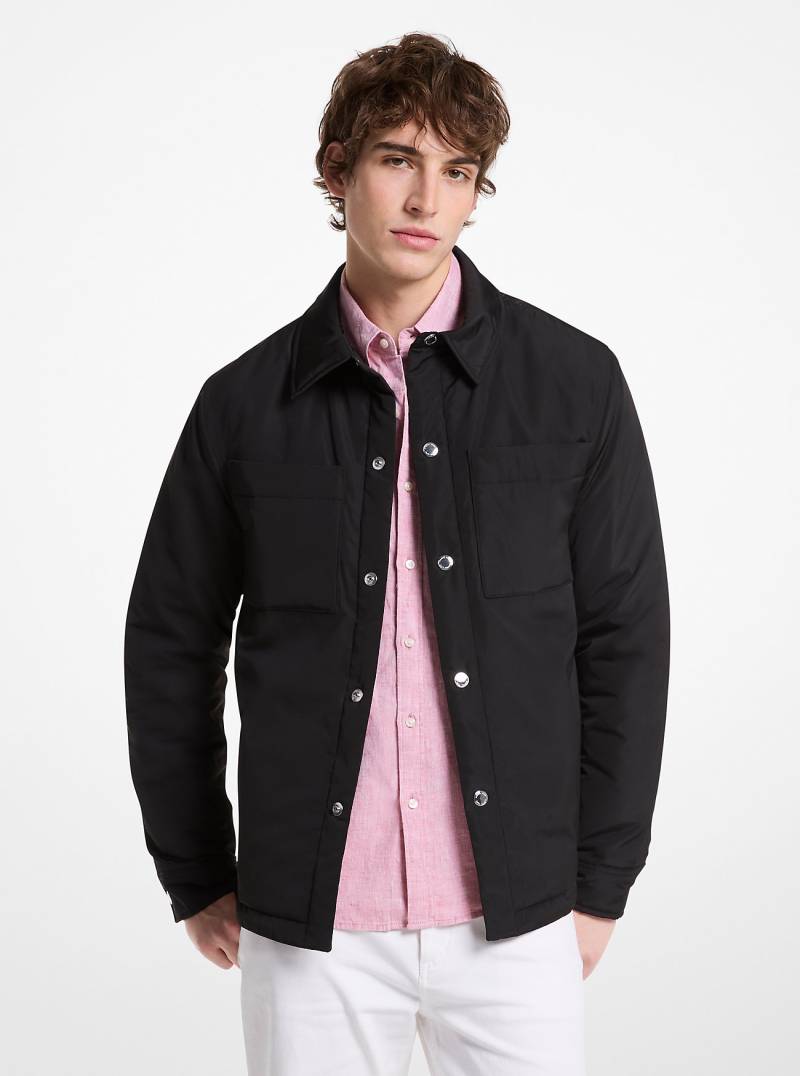 MK Gewebte Hemdjacke - Schwarz - Michael Kors von Michael Kors Mens