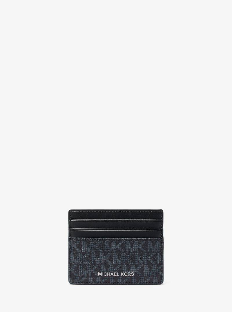 MK Großes Kartenetui Greyson Mit Logo - Blau - Michael Kors von Michael Kors Mens