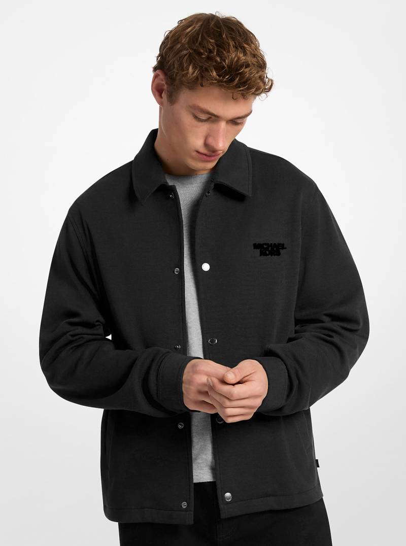 MK Jacke Aus Baumwollmischgewebe - Schwarz - Michael Kors MK Jacke Aus Baumwollmischgewebe - Schwarz - Michael Kors von Michael Kors Mens