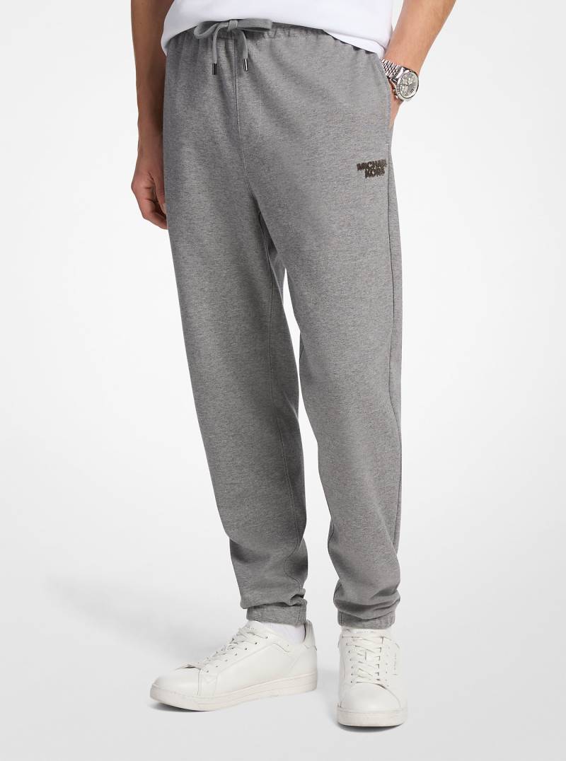 MK Jogginghose Aus Baumwollmischgewebe - Grau - Michael Kors von Michael Kors Mens