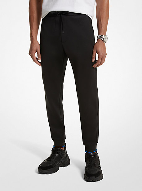 MK Jogginghose Aus Stretch-Jersey - Schwarz - Michael Kors von Michael Kors Mens