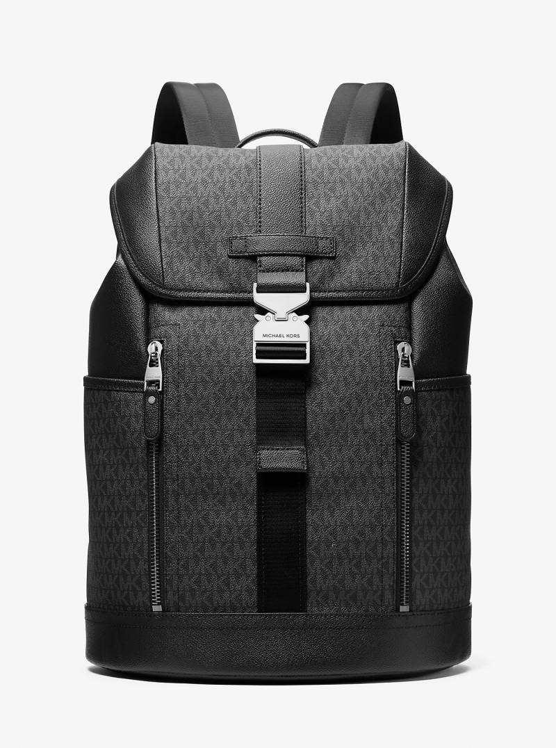 MK Pilotenrucksack Hudson Mit Signature-Logomuster - Schwarz - Michael Kors MK Pilotenrucksack Hudson Mit Signature-Logomuster - Schwarz - Michael Kors von Michael Kors Mens