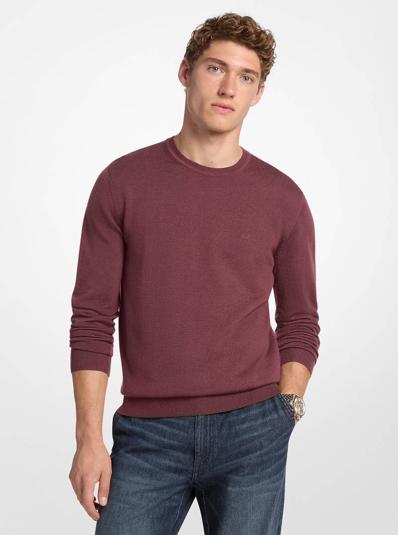 MK Pullover Aus Wolle - Rot - Michael Kors von Michael Kors Mens