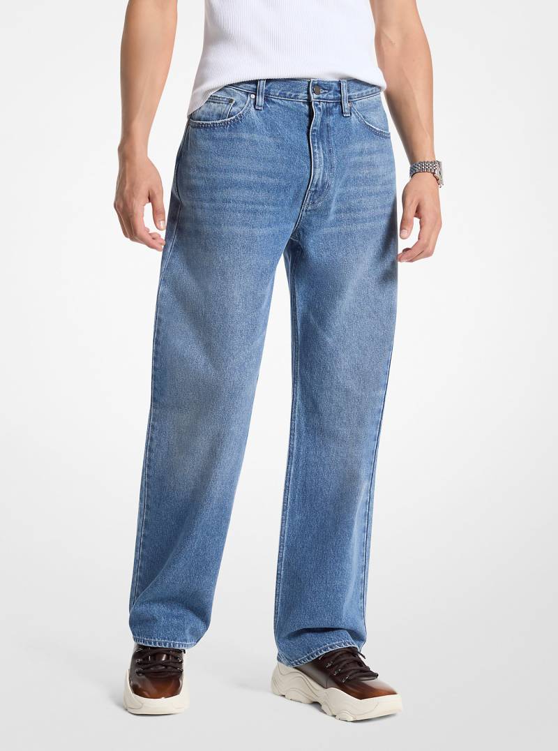 MK Relaxed-Fit-Jeans Arden Aus Denim - Blau - Michael Kors von Michael Kors Mens