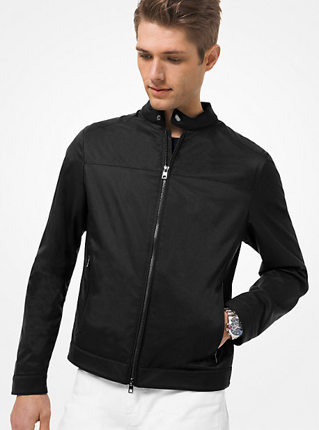 MK Rennjacke Aus Funktionsmaterial - Schwarz - Michael Kors von Michael Kors Mens