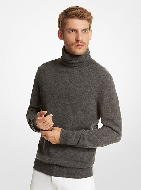 MK Rollkragenpullover Aus Kaschmir - Grau - Michael Kors von Michael Kors Mens