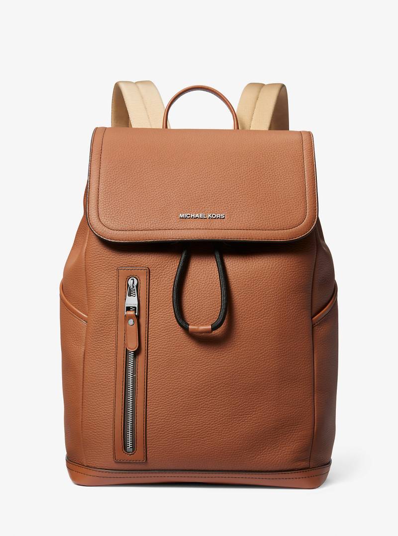 MK Rucksack Hudson Aus Gekrispeltem Leder Im Utility-Stil - Braun - Michael Kors von Michael Kors Mens