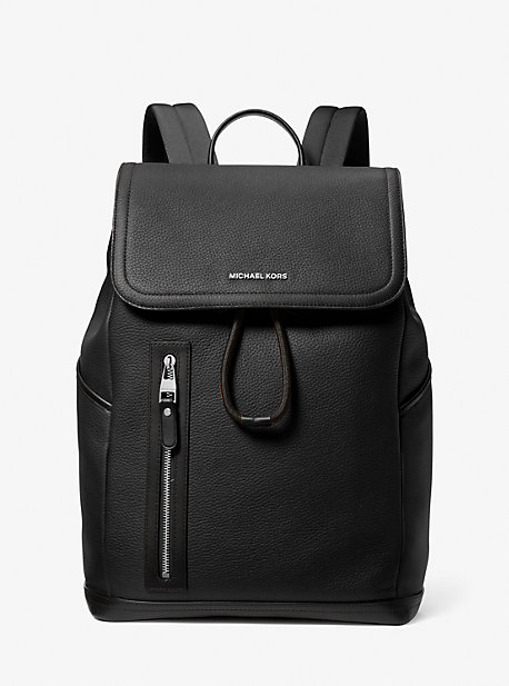 MK Rucksack Hudson Aus Gekrispeltem Leder Im Utility-Stil - Schwarz - Michael Kors von Michael Kors Mens