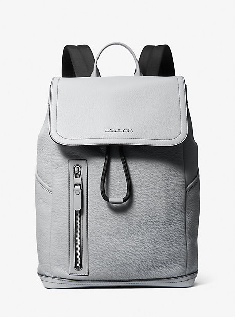 MK Rucksack Hudson Aus Gekrispeltem Leder Im Utility-Stil - Weiss - Michael Kors von Michael Kors Mens