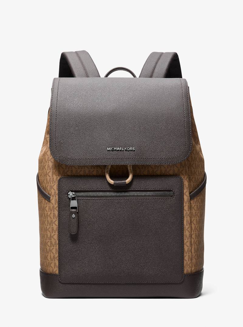 MK Rucksack Hudson Mit Signature-Logomuster - Natur - Michael Kors MK Rucksack Hudson Mit Signature-Logomuster - Natur - Michael Kors von Michael Kors Mens