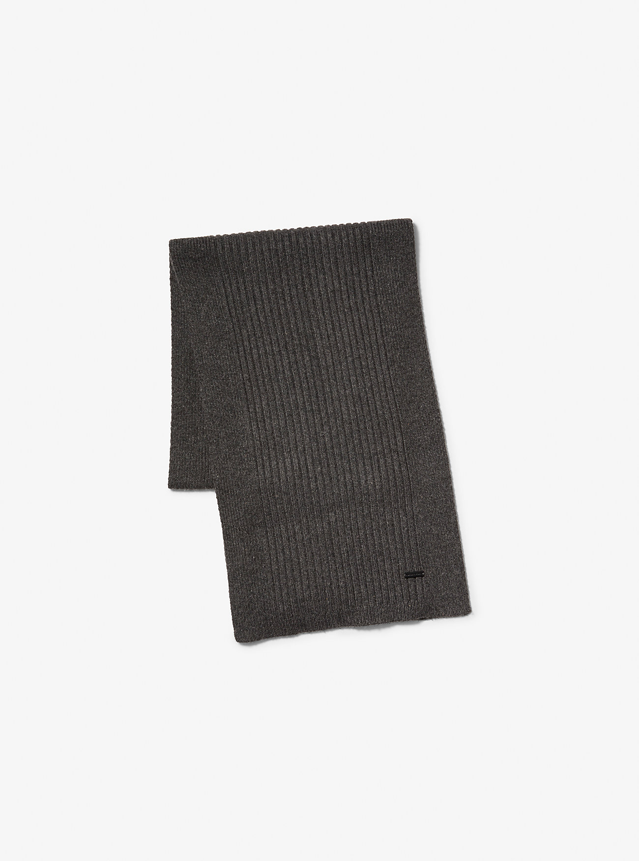 MK Schal Aus Rippstrick - Grau - Michael Kors MK Schal Aus Rippstrick - Grau - Michael Kors von Michael Kors Mens