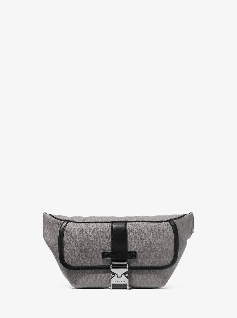 MK Sling-Tasche Hudson Mit Signature-Logomuster - Grau - Michael Kors von Michael Kors Mens