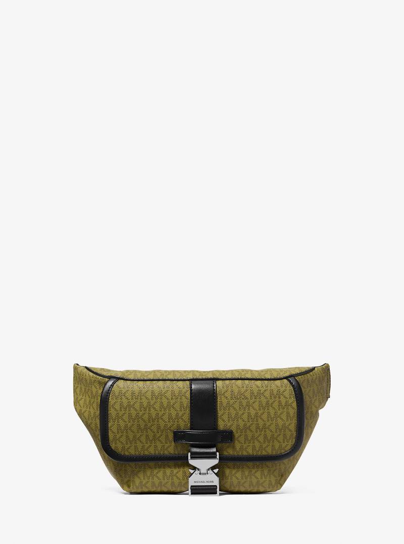 MK Sling-Tasche Hudson Mit Signature-Logomuster - Grün - Michael Kors MK Sling-Tasche Hudson Mit Signature-Logomuster - Grün - Michael Kors von Michael Kors Mens