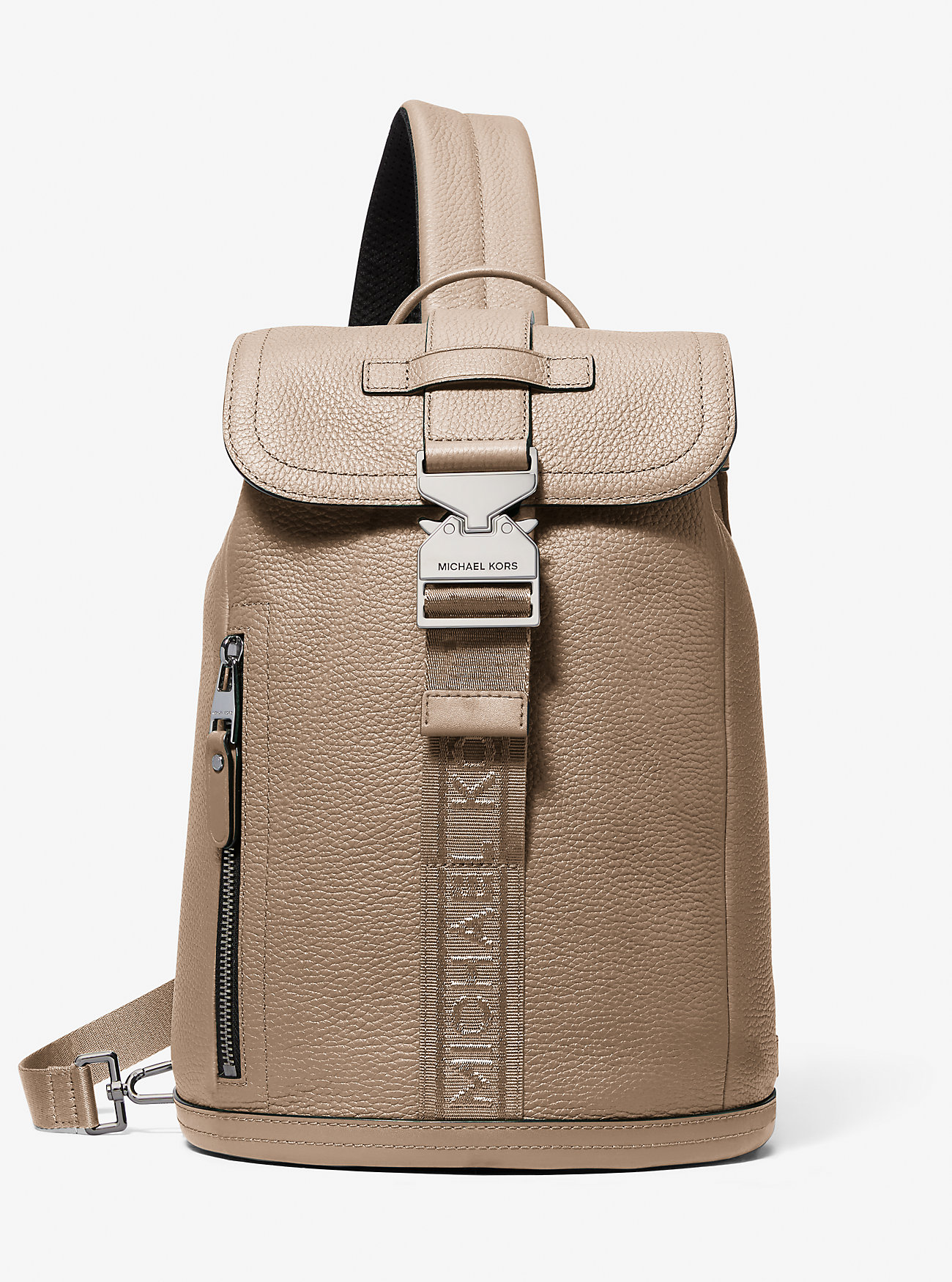 MK Sling-Umhängetasche Hudson Aus Leder - Natur - Michael Kors von Michael Kors Mens