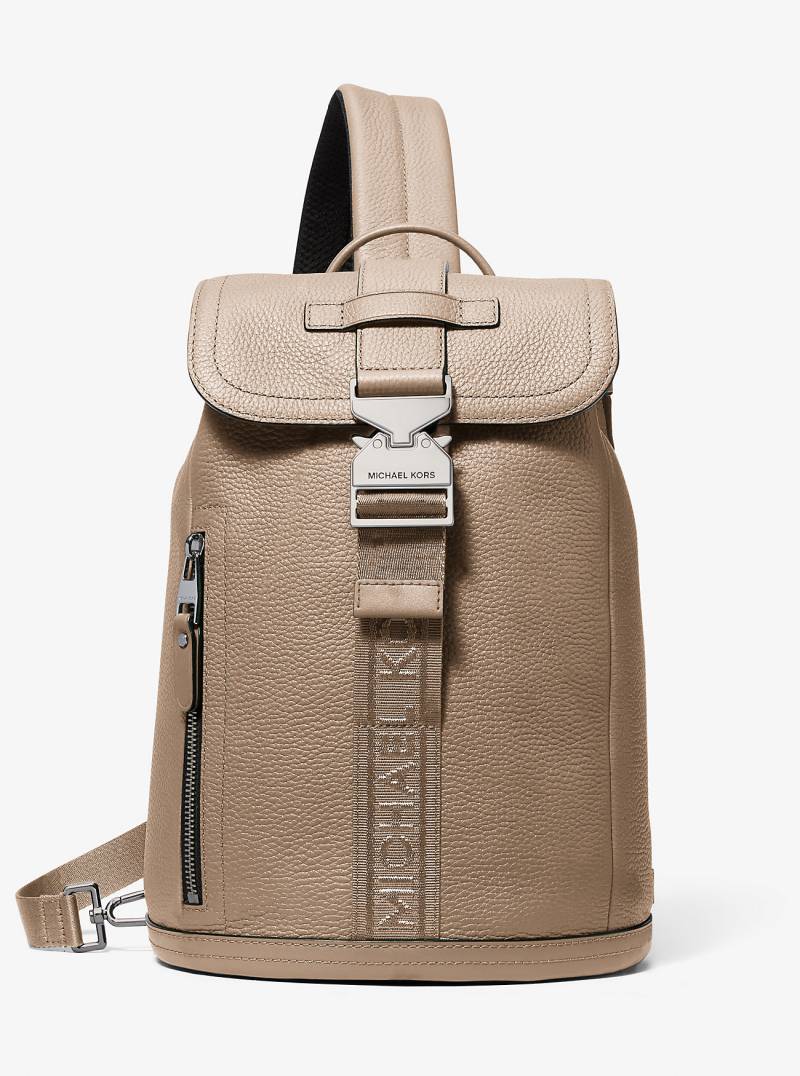 MK Sling-Umhängetasche Hudson Aus Leder - Natur - Michael Kors von Michael Kors Mens