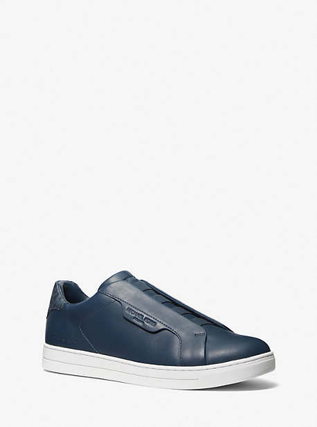 MK Slip-On-Sneaker Keating Aus Leder - Blau - Michael Kors von Michael Kors Mens