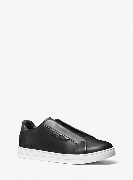 MK Slip-On-Sneaker Keating Aus Leder - Schwarz - Michael Kors von Michael Kors Mens