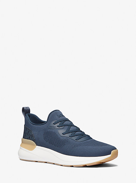 MK Slip-On-Sneaker Trevor Aus Stretch-Strick - Blau - Michael Kors von Michael Kors Mens