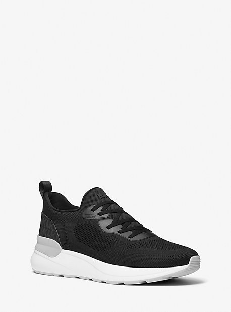 MK Slip-On-Sneaker Trevor Aus Stretch-Strick - Schwarz - Michael Kors von Michael Kors Mens