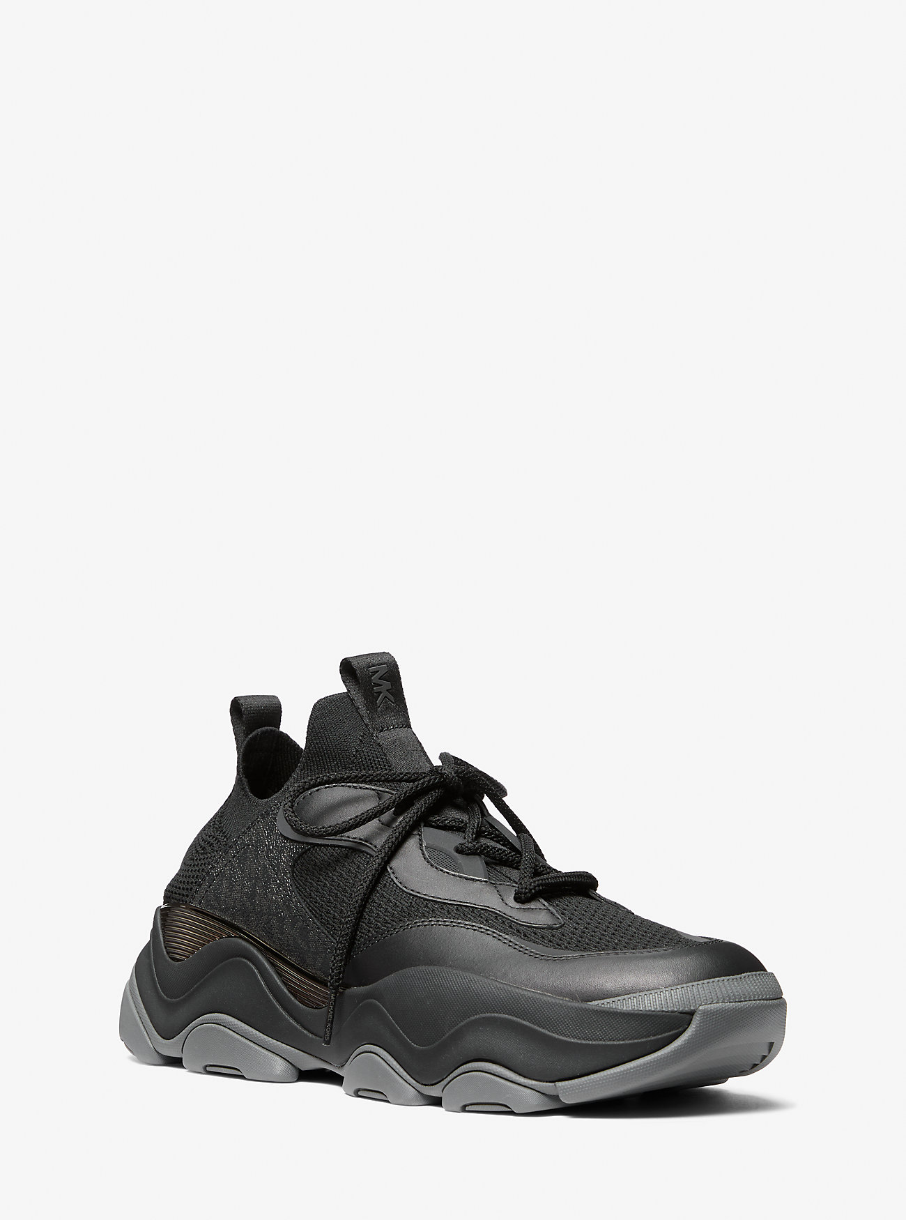MK Sneaker Atlas Aus Materialmix - Schwarz - Michael Kors MK Sneaker Atlas Aus Materialmix - Schwarz - Michael Kors von Michael Kors Mens