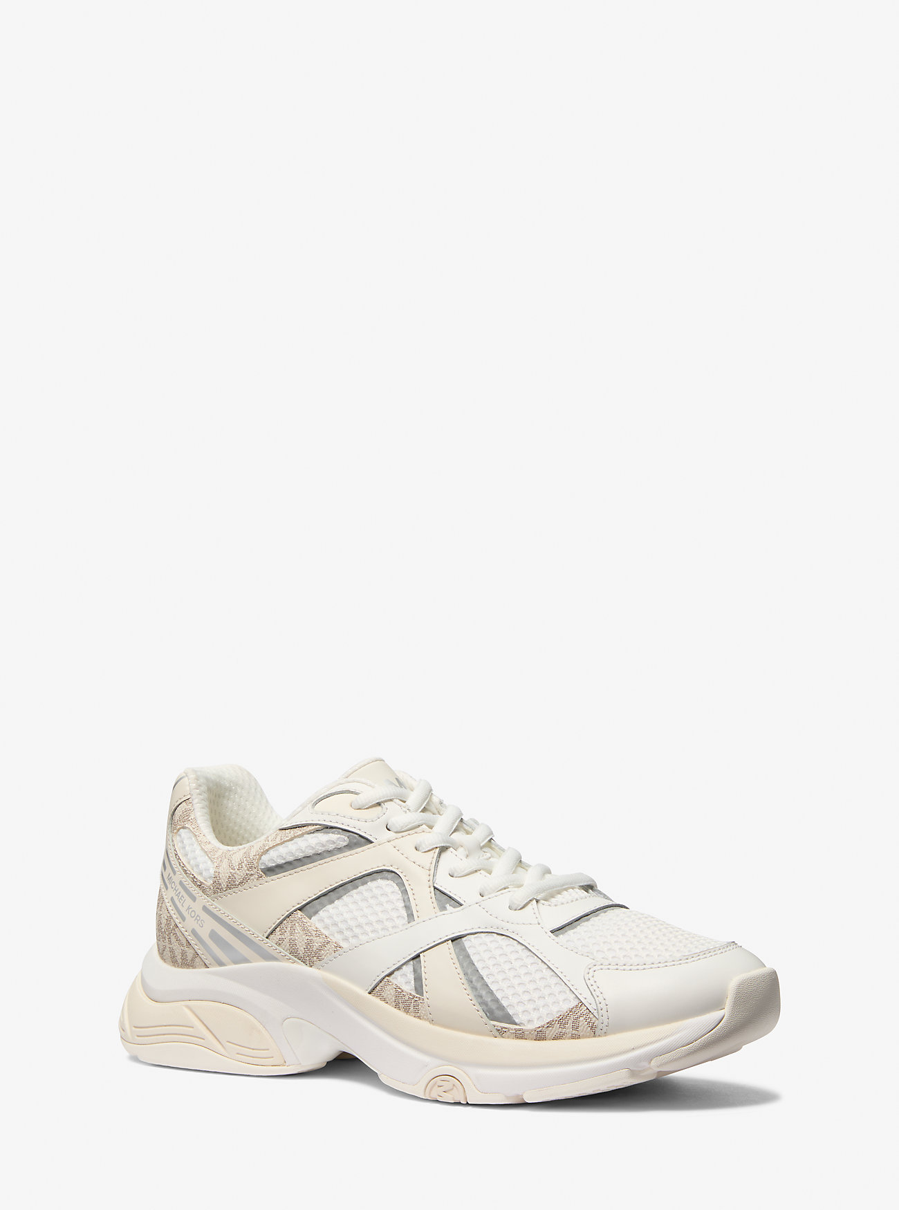 MK Sneaker Leo Aus Materialmix - Natur - Michael Kors MK Sneaker Leo Aus Materialmix - Natur - Michael Kors von Michael Kors Mens