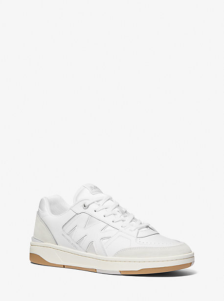 MK Sneaker Rebel Aus Leder - Weiss - Michael Kors von Michael Kors Mens