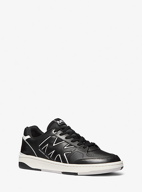 MK Sneaker Rebel Aus Leder - Schwarz - Michael Kors von Michael Kors Mens