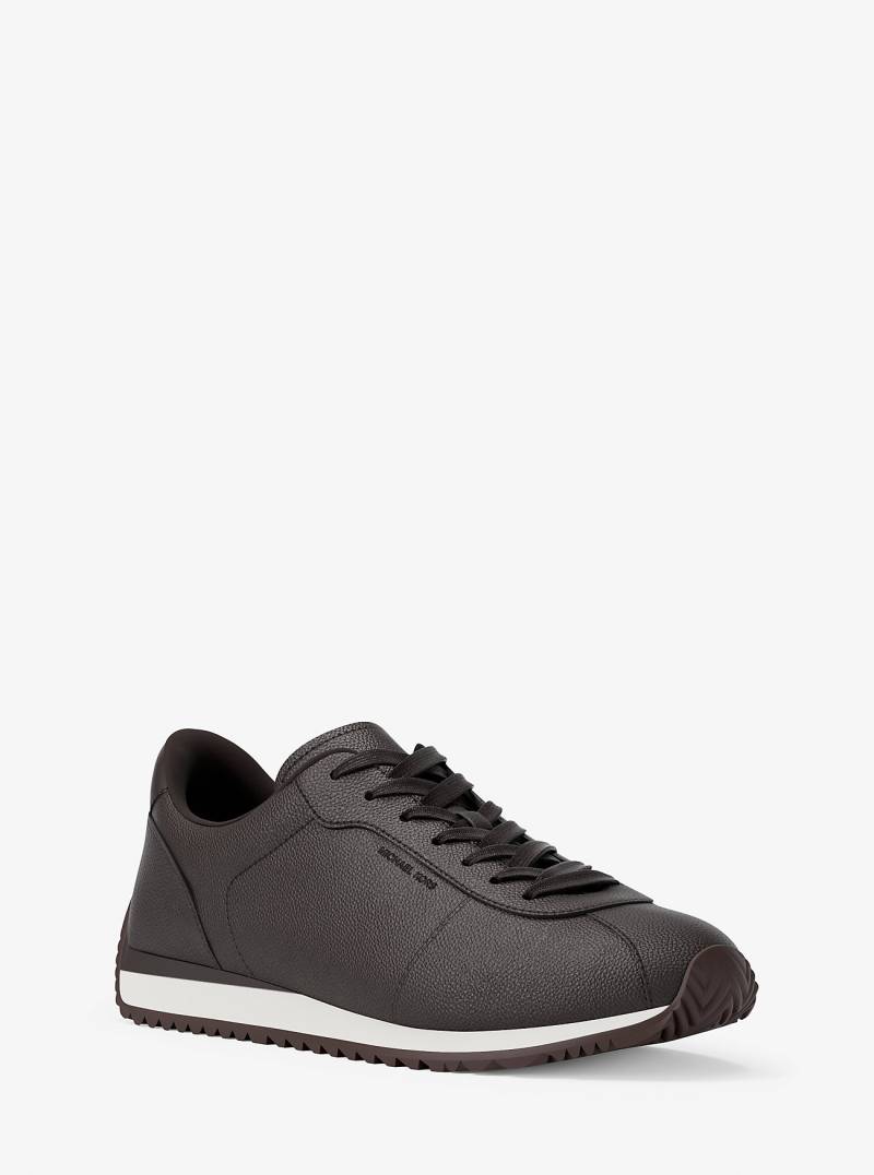MK Sneaker Rhodes Aus Signature-Logostoff Und Leder - Braun - Michael Kors von Michael Kors Mens